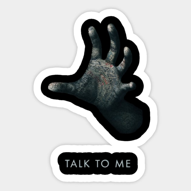 TALK TO ME Sticker by Sudburied